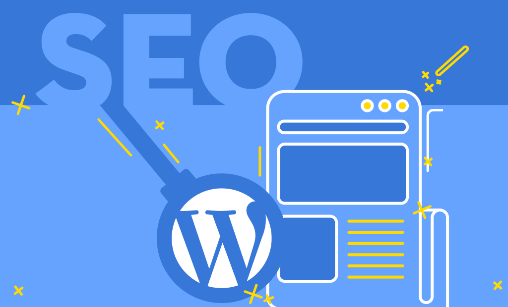 Business owner viewing a responsive WordPress website on laptop and phone