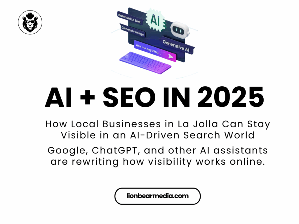AI-powered SEO strategy for La Jolla businesses